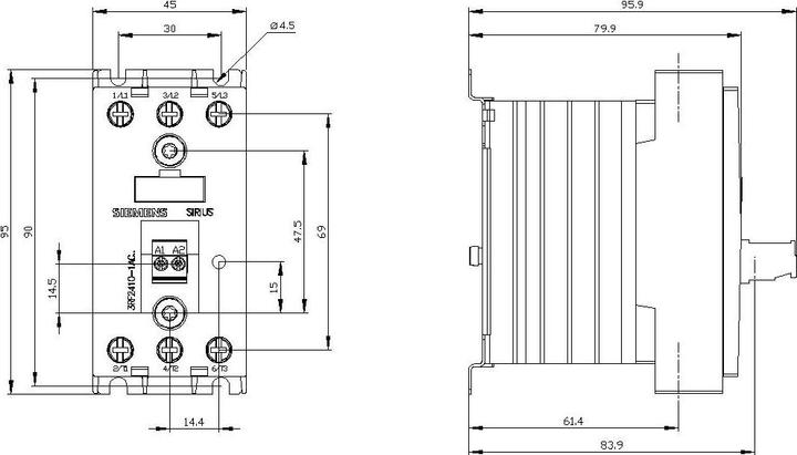 Produktbild Siemens Halbleiterschütz 10A 3-phasig