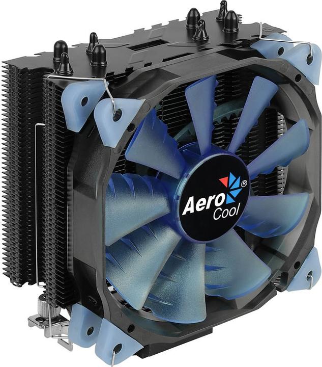 Produktbild AeroCool Verkho 4 Dark CPU-Kühler (73 mm)