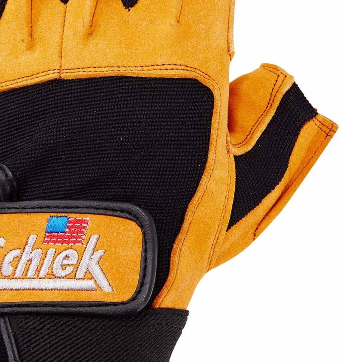 Actual product image Schiek Lifting Gloves Model 415 Power Series BROWN (L)