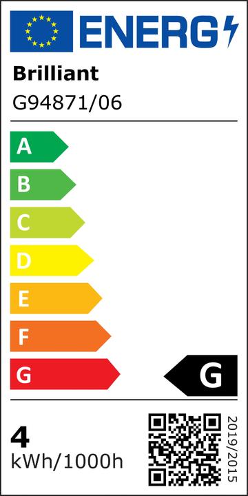 Energy Label Brilliant Glenn (300 lm)