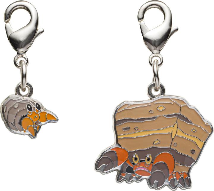 Pokémon Pokemon Center - Dwebble, Crustle Schlüsselanhänger - 2 Stück