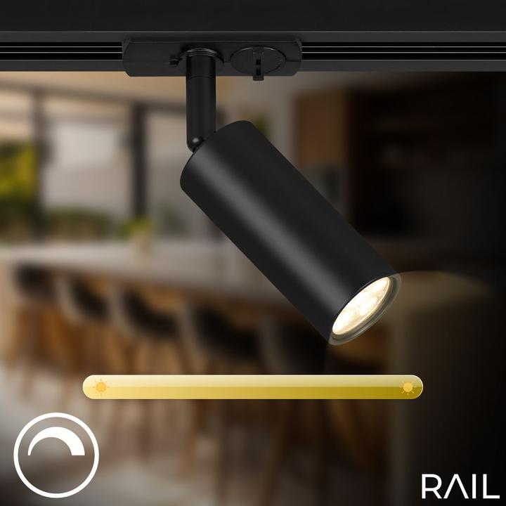 Produktbild Briloner 0 HV-Stromschienensystem - LED Spot, Schwarz, 1xLED/4,5W