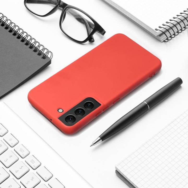 Actual product image Partner Telecom Back panel cover OEM SILICONE case for SAMSUNG A23 5G peach (Samsung Galaxy A23 5G)