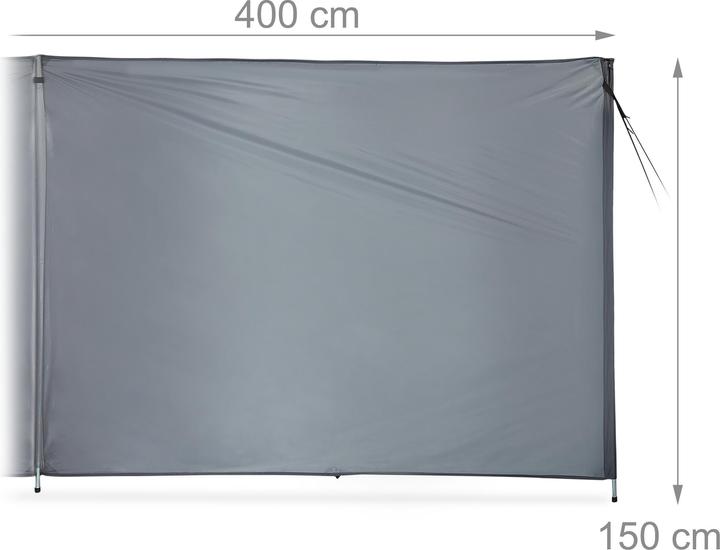Produktbild Relaxdays Windschutz (400 x 2 x 150 cm)