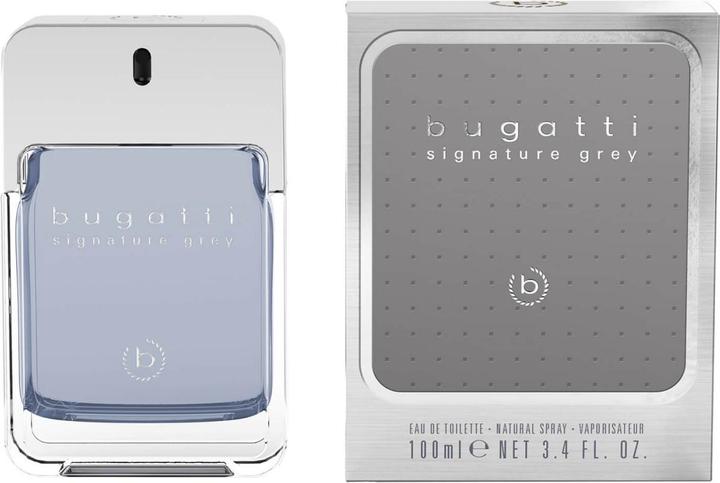 Actual product image Bugatti Grey Eau de Toilette Natural (Eau de toilette, 100 ml)