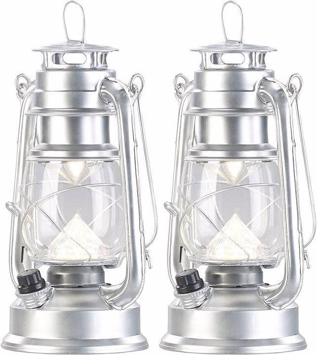 Produktbild Lunartec 2er-Set ultra helle LED-Sturmlampen (2 x)