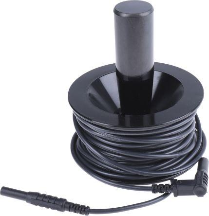 Actual product image Rs Pro Test lead extension reel 12m,black