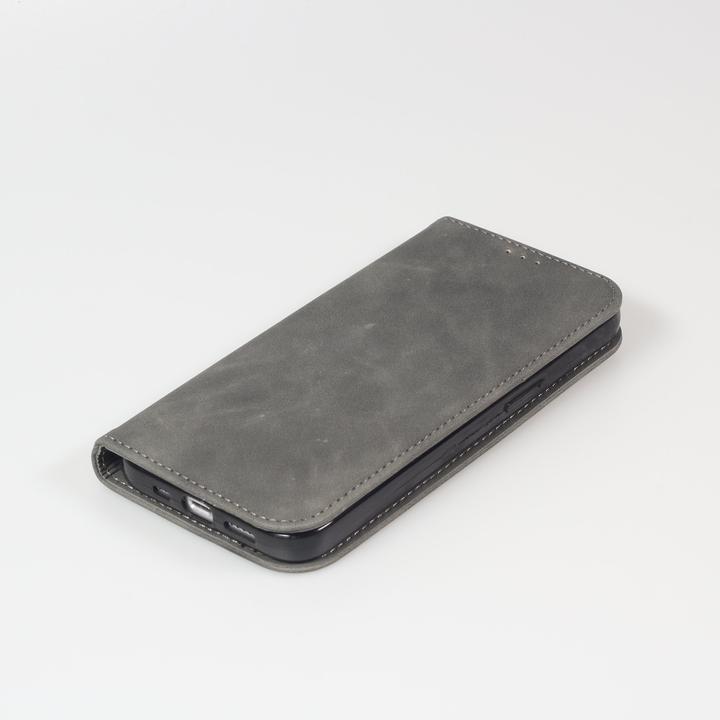 Produktbild PhoneLook Leder Tasche Flip Wallet vintage mit Magnetverschluss und Kartenhalter (Apple iPhone 15 Plus)