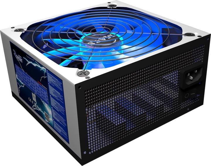 Actual product image Mars Gaming Zeus power supply unit Black, Silver (750 W)