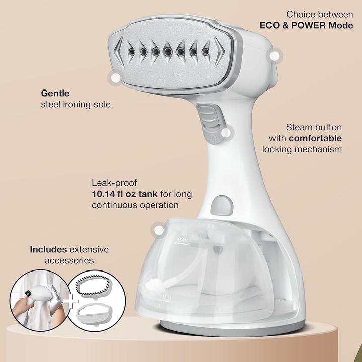 Actual product image Lebenlang Steamer (1500 W, 25 g/min)
