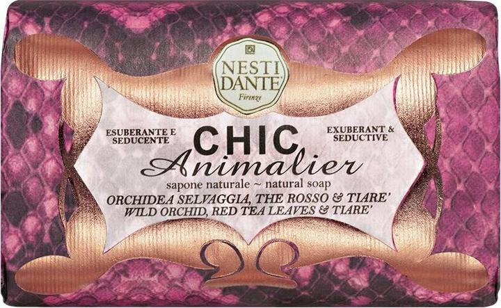 Nesti Dante Chic Animalier Red - 250ML (Handseife Nachfüllpackung, 250 ml)