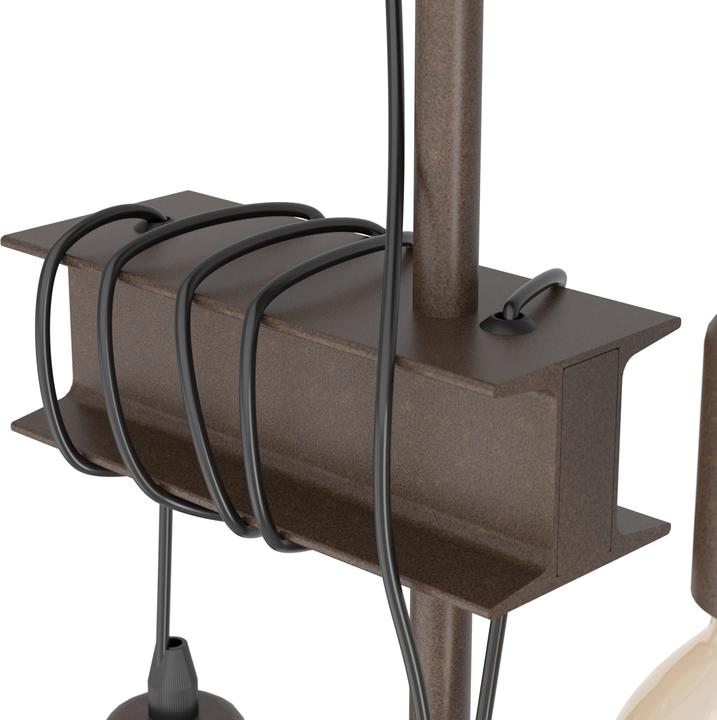 Image du produit EGLO Lampadaire TOWNSHEND 4 2x E27 brun antique (0 lm, E27)