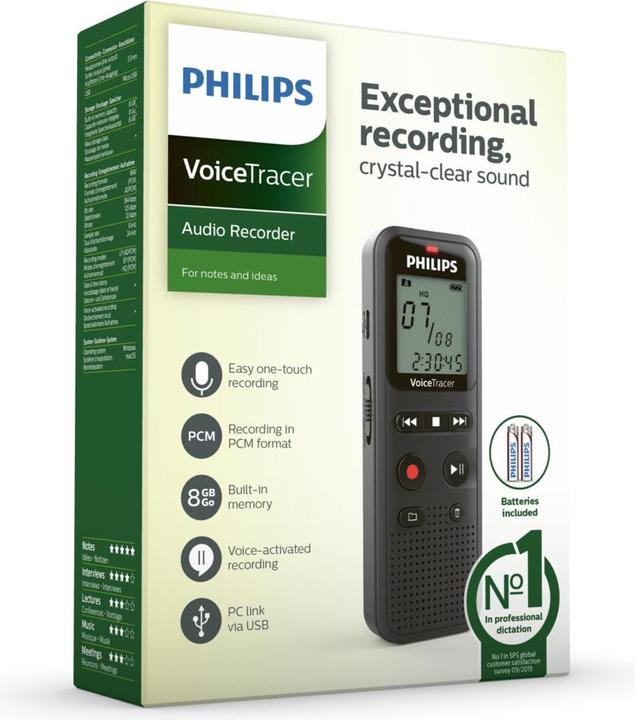 Immagine prodotto Philips DVT 1160 (8 GB)