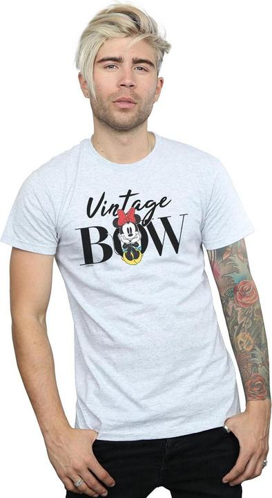 Immagine prodotto Disney Minnie Mouse Vintage Bow Maglietta Uomo (4XL)