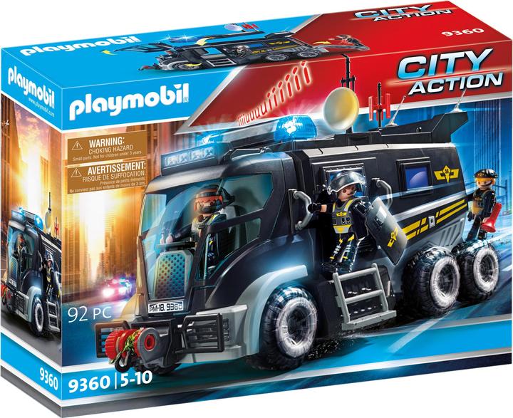 Playmobil City Action SEK-Truck (9360, Playmobil City Action)