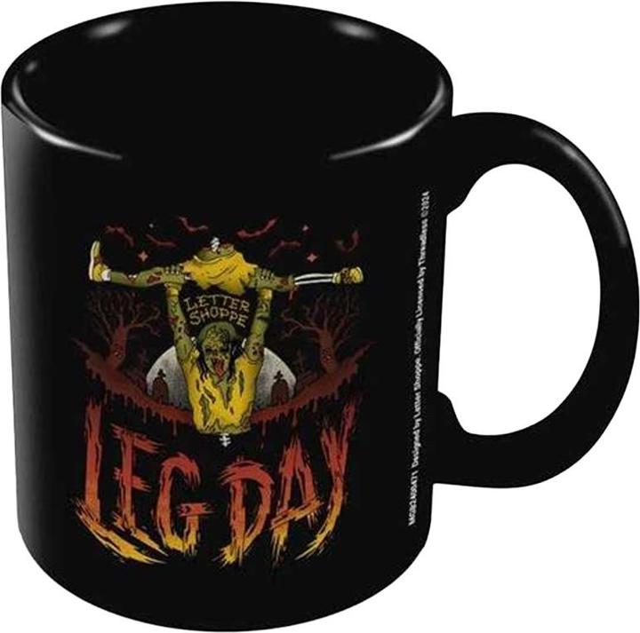 Image du produit Letter Shoppe - Mug ZOMBIE LEG DAY (325 ml, 1 x)