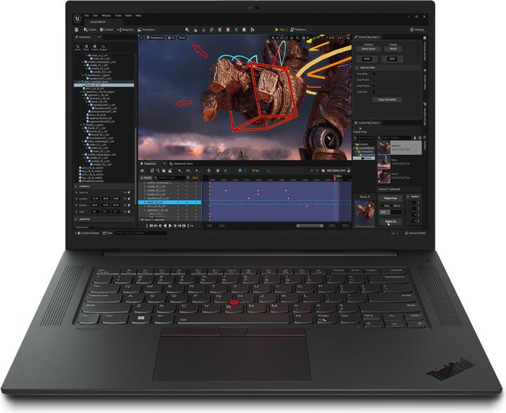 Productafbeelding Lenovo ThinkPad P1 Gen 6 (16", Intel Core i7-13700H, 32 GB, 1000 GB, NL)