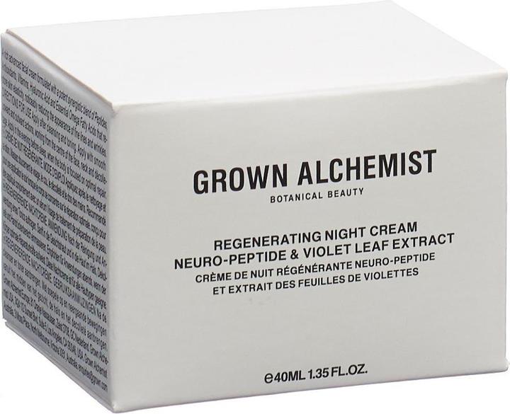 Actual product image Grown Alchemist Regenerating Night Cream: Neuro-Peptide & Violet Leaf Extract (40 ml, Night cream)