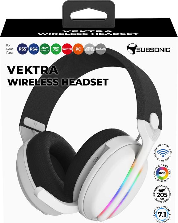 Produktbild Subsonic Wireless Headset All Platforms Led 7.1 MULTI (Kabellos)