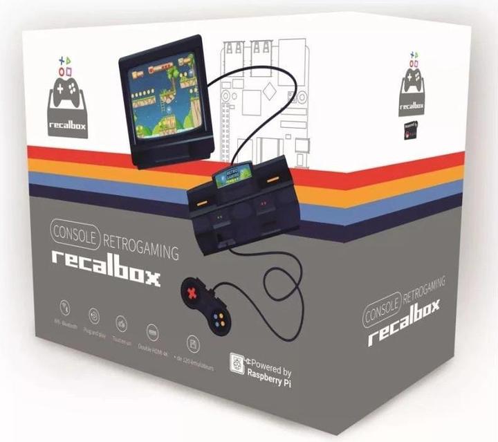 Produktbild HutoPi Gaming Kit Raspberry Pi 4, 4 GB Retrogaming PS1 Set