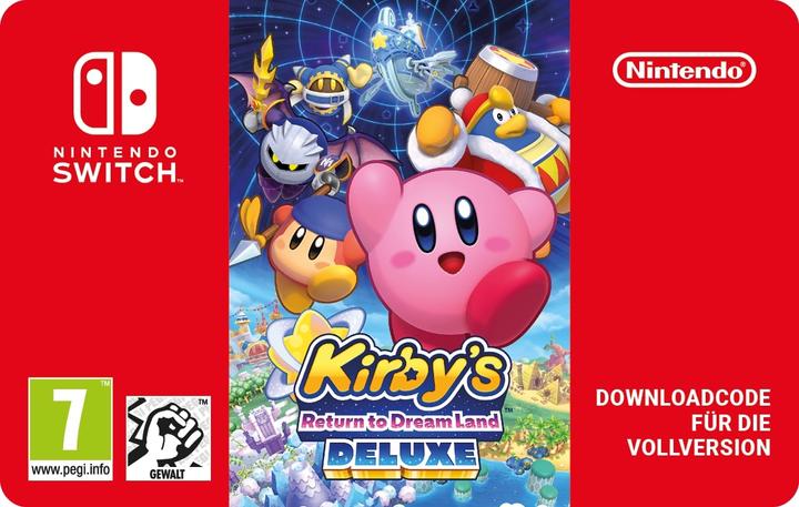 Actual product image Nintendo Kirbys Return to Dream Land Deluxe Digital Code (Switch)
