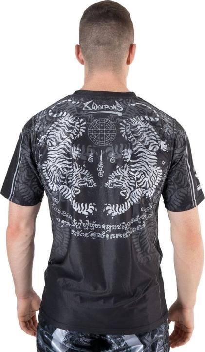 Actual product image 8Weapons Functional T-Shirt, Tiger Yant, black-grey XXL (XXL)