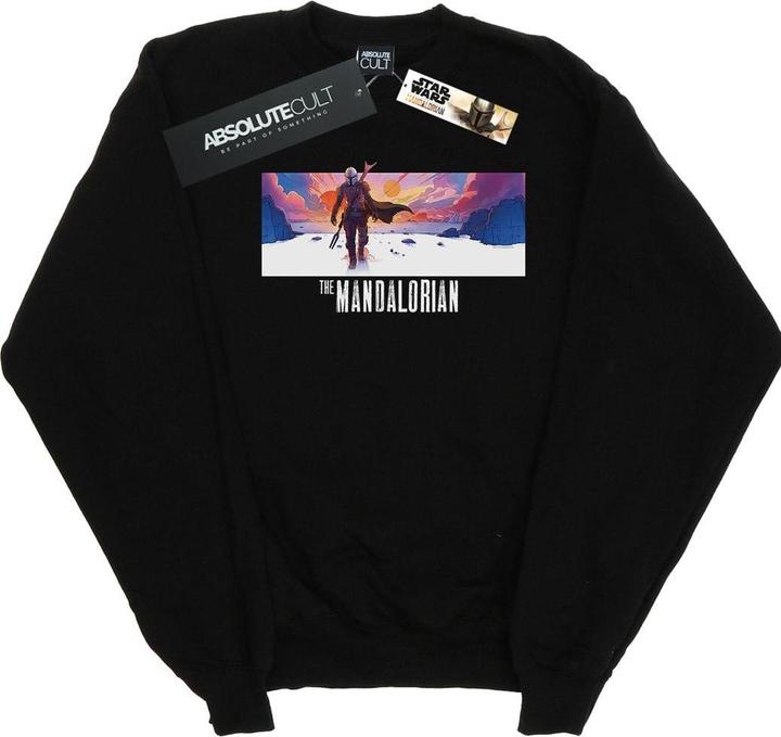 Star Wars The Mandalorian Landscape Sweatshirt Jungen