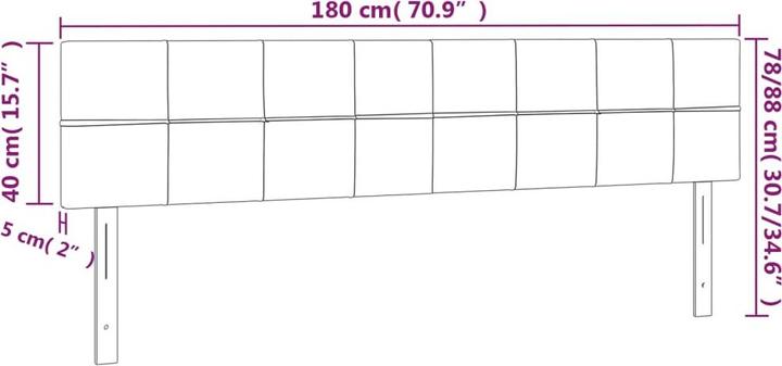 Immagine prodotto VidaXL Warren (180 x 5 x 88 cm)