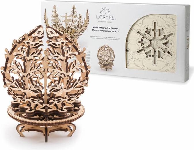 Actual product image Ugears Mechanical flower