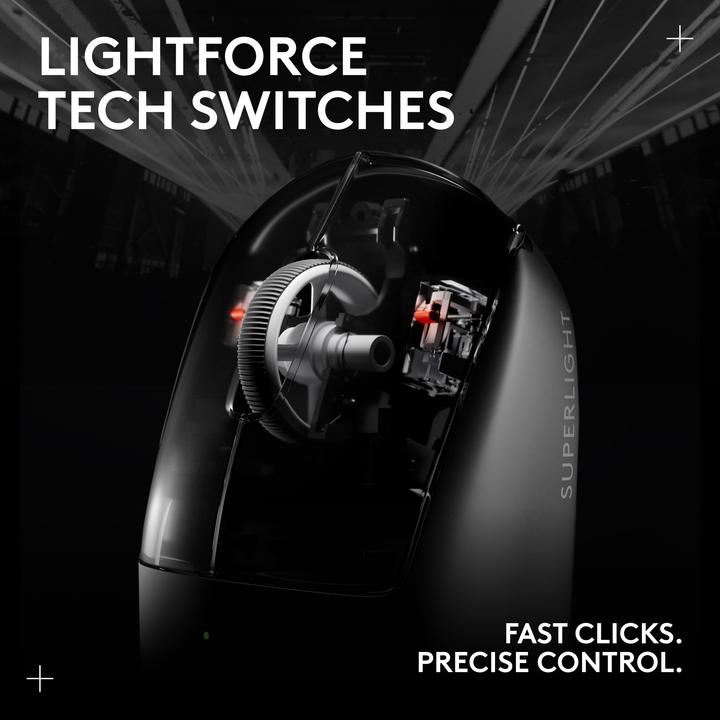 Produktbild Logitech G G Pro X Superlight 2 (Kabellos, Kabelgebunden)