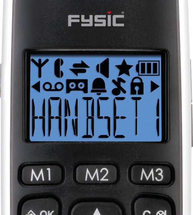 Image du produit Fysic FX-6000 Big Button Dect Telephone - Zwart