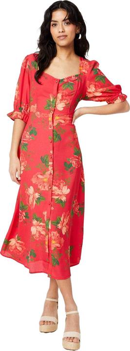 Dorothy Perkins Midikleid Knopfleiste