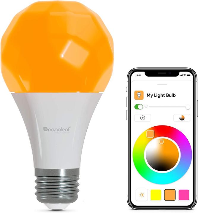Produktbild Nanoleaf Matter Smart Bulb (E27, 8.50 W, 806 lm, 1 x, F)