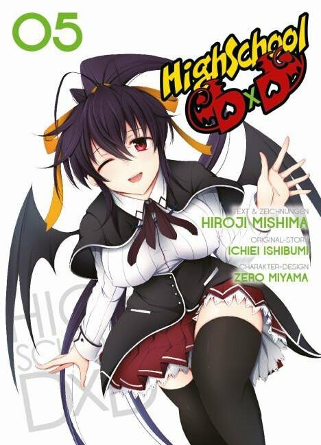 Actual product image Panini HighSchool DxD 05 (German, Hiroji Mishima, Ichiei Ishibumi, 2014)