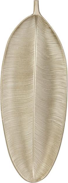 Produktbild MICA Living Dekoteller - Blatt - aus Holz - ca. 59 x 22 cm