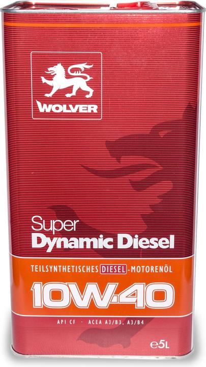 Produktbild Wolver MOTOR OIL DYNAMICDIESEL 10W-40 5L