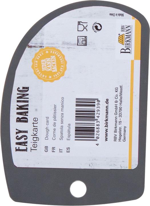 Produktbild Birkmann Teigkarte