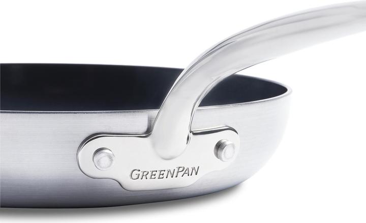 Actual product image Greenpan ESH Ind Bl 9011 INFP8 opn fry 30cm (28 cm, Frying pan, Stainless steel)