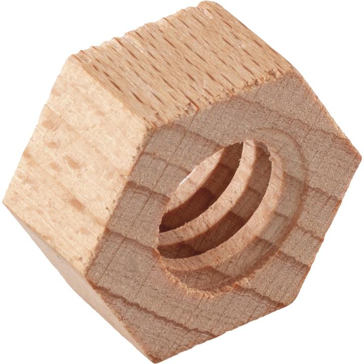 Jowe 6-Kant Mutter 24x12mm, Gewinde 15mm (M15)