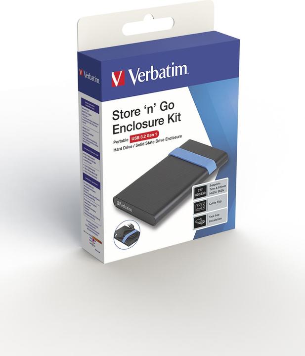 Produktbild Verbatim Store'N'Go Enclosure Kit (2.5")
