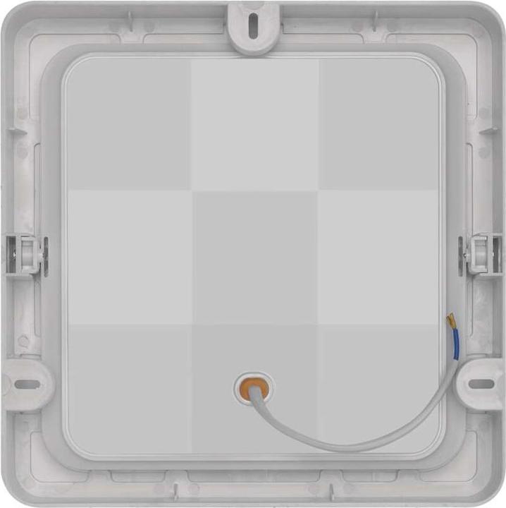 Actual product image Emos Surface-mounted LED light RUBIC, square, white, 24W, neutral white (2400 lm)