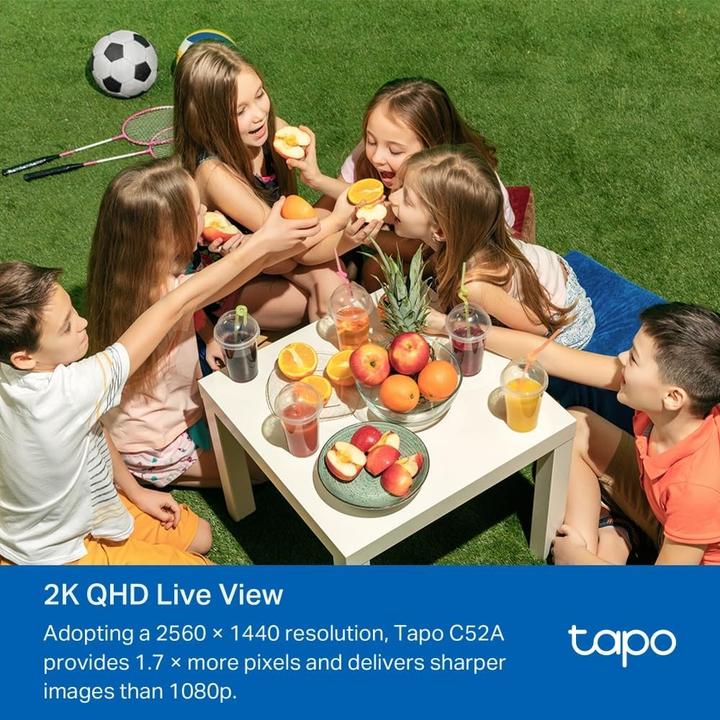 Produktbild TP-Link 360° Überwachungskamera mit KI-Erkennung