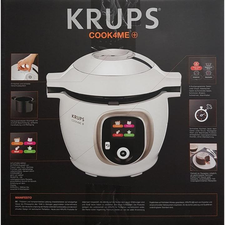 Actual product image Krups Cook4Me+ (EU plug)