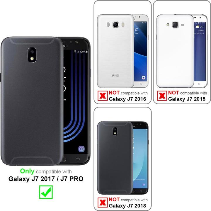 Image du produit Cadorabo Chaîne de téléphone portable pour Samsung Galaxy J7 2017 Necklace Coque