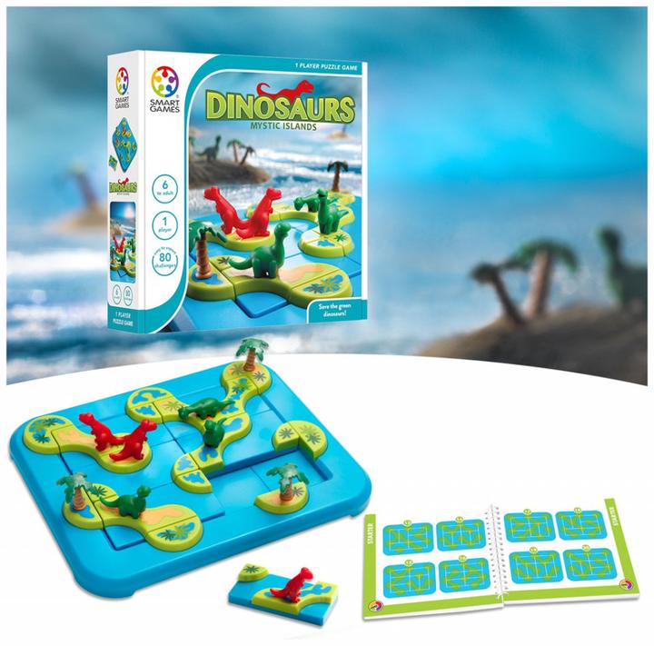 Image du produit Smart Games Dinosaures Îles Mystiques (Allemand, Français, Italien, Anglais)