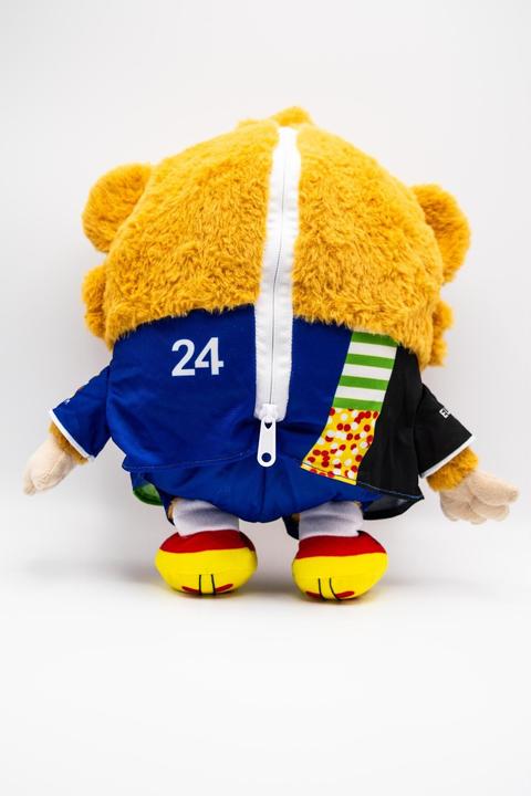 Produktbild Uefa EURO24 Umkehrbarer Plüsch Albärt zu EM-Ball 35 cm