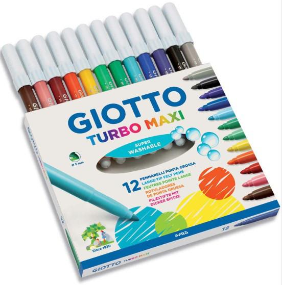 Produktbild Giotto Turbo Maxi (Assorted colours, Mixed Colour, 12 x)
