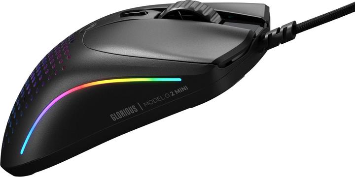 Produktbild Glorious Model O 2 Mini Gaming Maus, RGB - schwarz (Kabelgebunden)