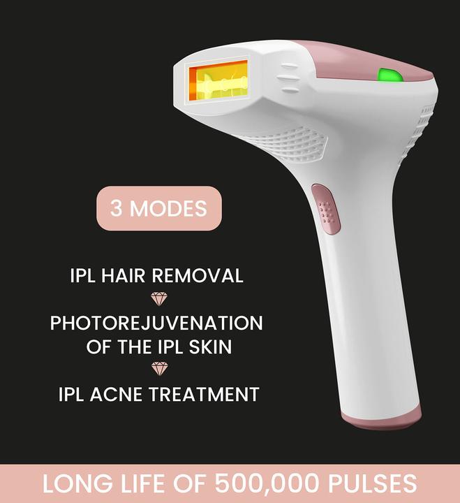 Actual product image Beautifly B-Shine Blush 3in1 Cosmetic Laser for Hair Removal HR SR AC Lamp
