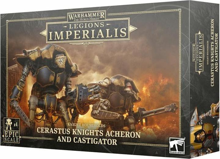 Actual product image Games Workshop Legions Imperialis: Cerastus Knights Acheron And Castigator (Plastic)